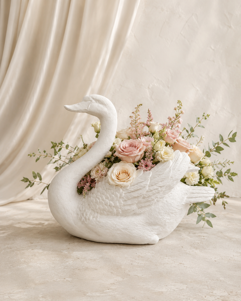 Aurelia White Swan Prop Hire